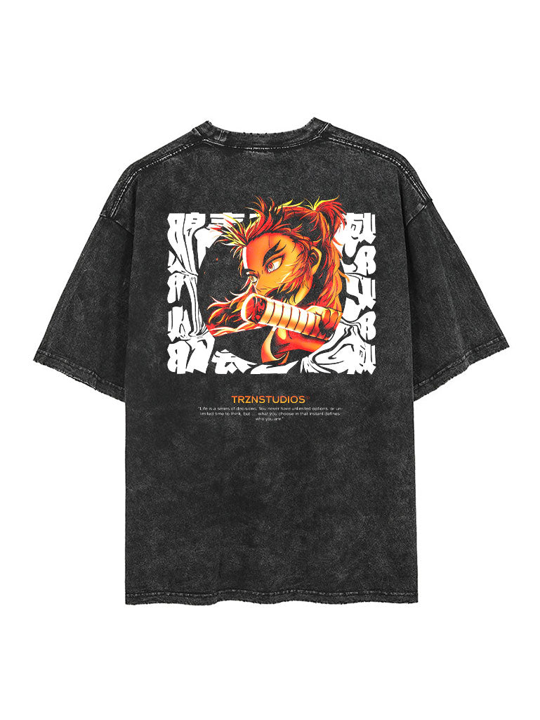 Rengoku 2-seitiges Vintage T-Shirt