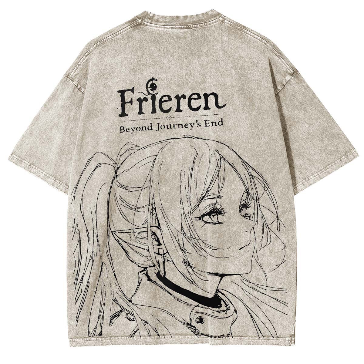 Frieren Beyond Journey’s End Anime Vintage T-Shirt