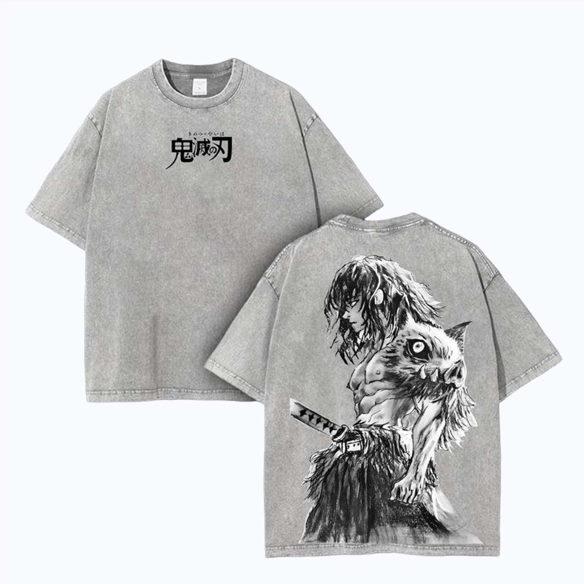 Demon Slayer Hashibira Inosuke Anime T-Shirt