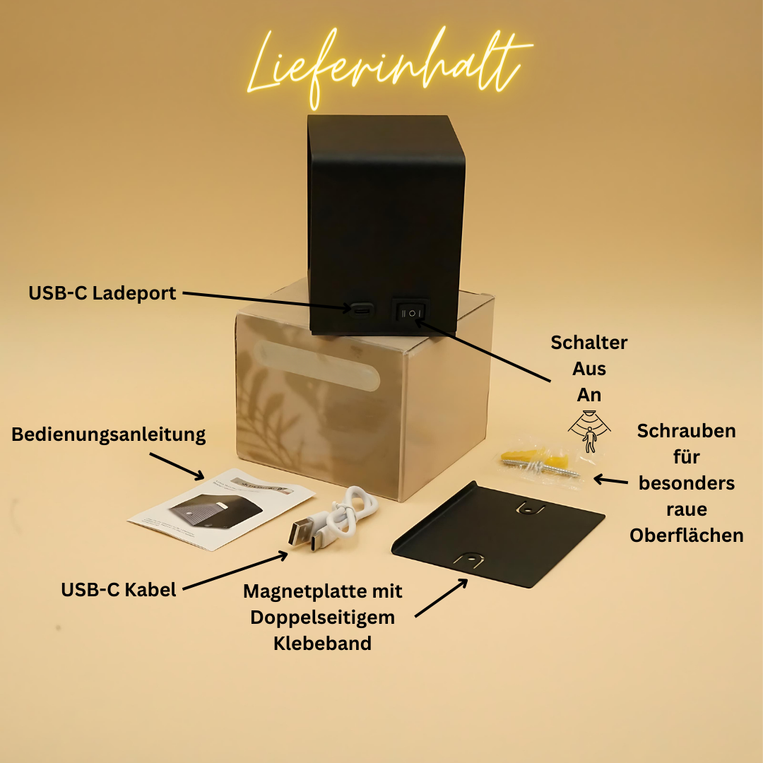 Drahtlos Luxus-Wandleuchte