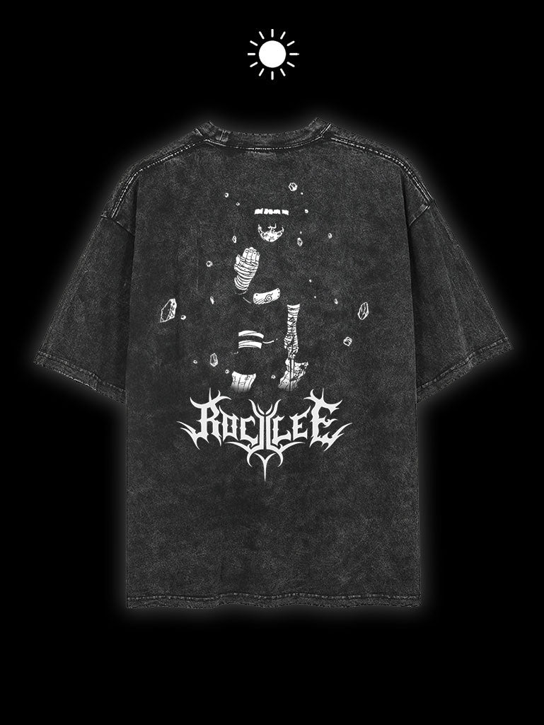 Rock Lee Reflective Vintage-T-Shirt