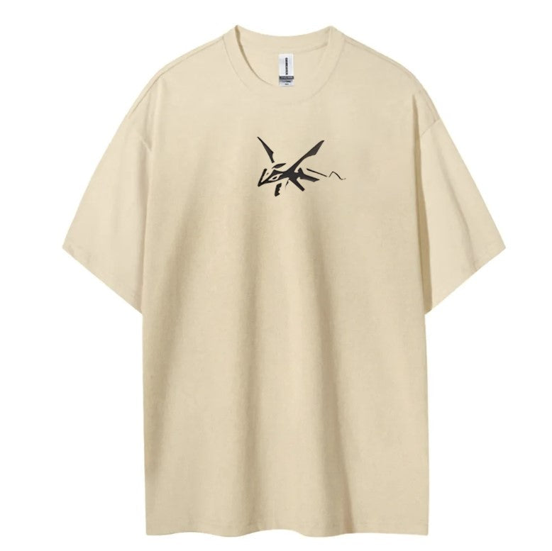 Rayquaza Vintage Oversize T-Shirt – Acid Washed Heavyweight Cotton Anime T-Shirt