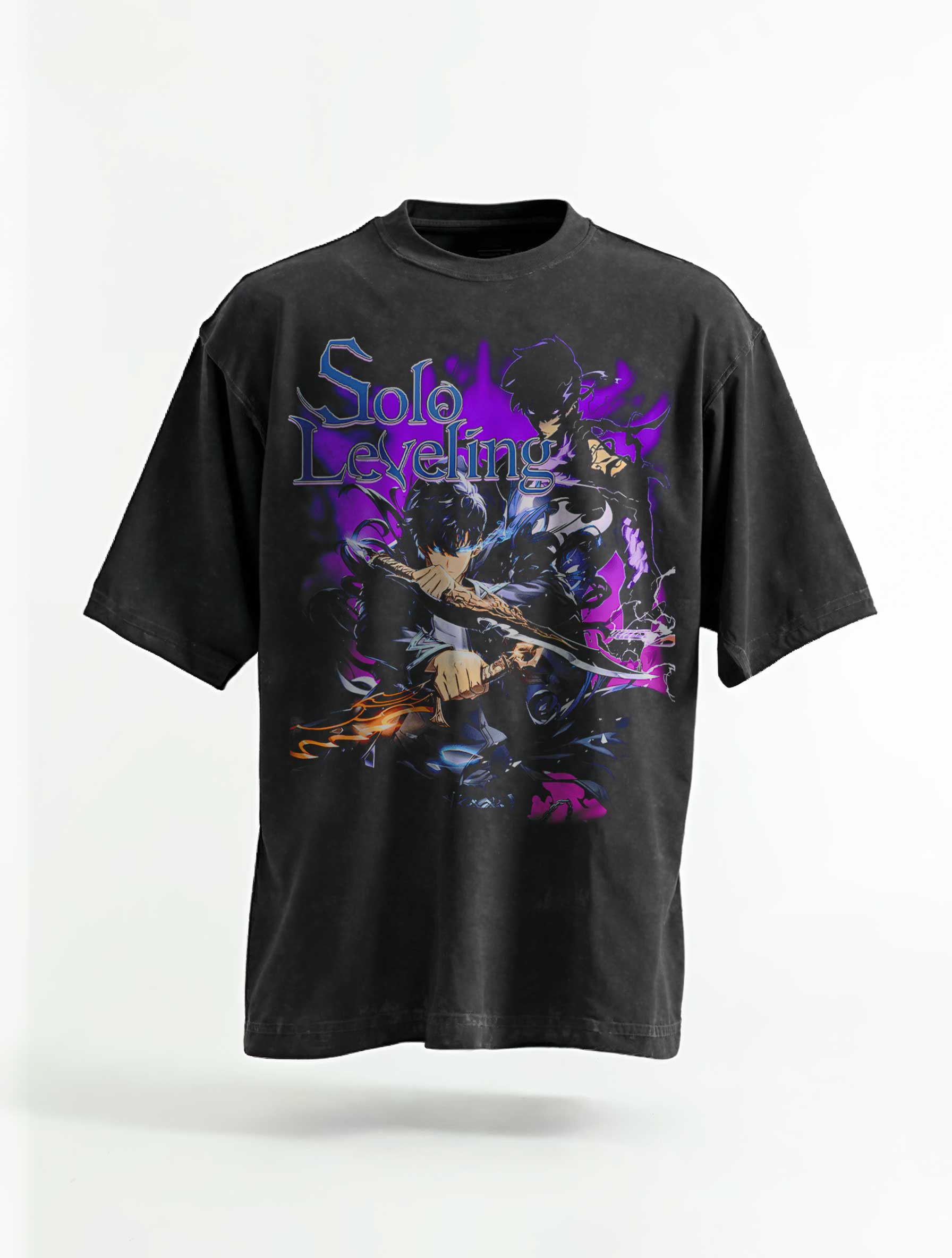 Solo Levelling Vintage-T-Shirt