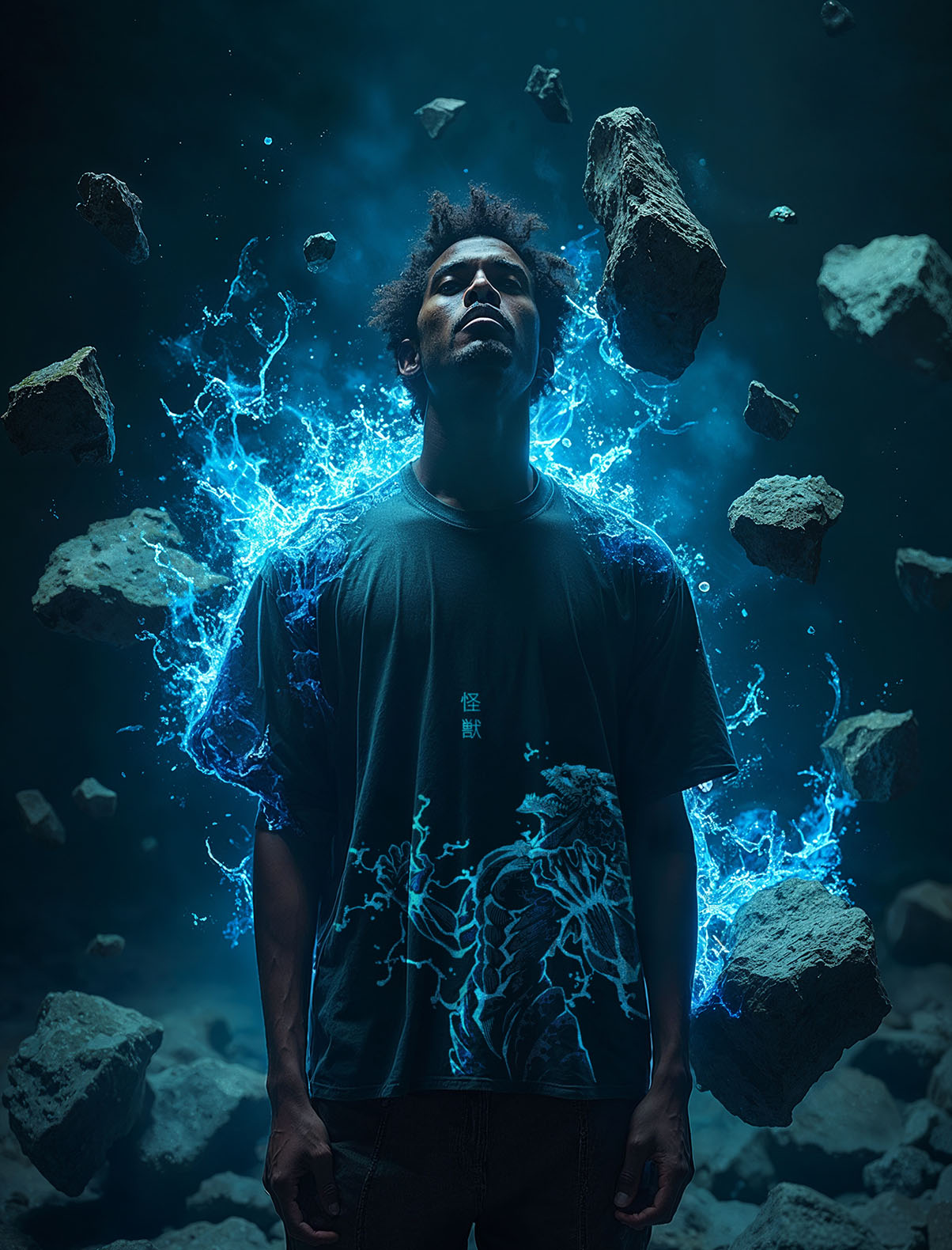 Honju Kaiju Fury Vintage-T-Shirt