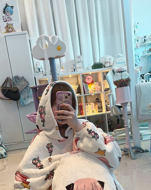 Waku Kuschelpullover mit Decke