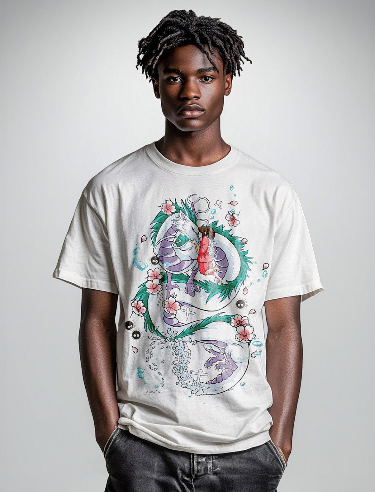 Haku x Chihiro Vintage-T-Shirt