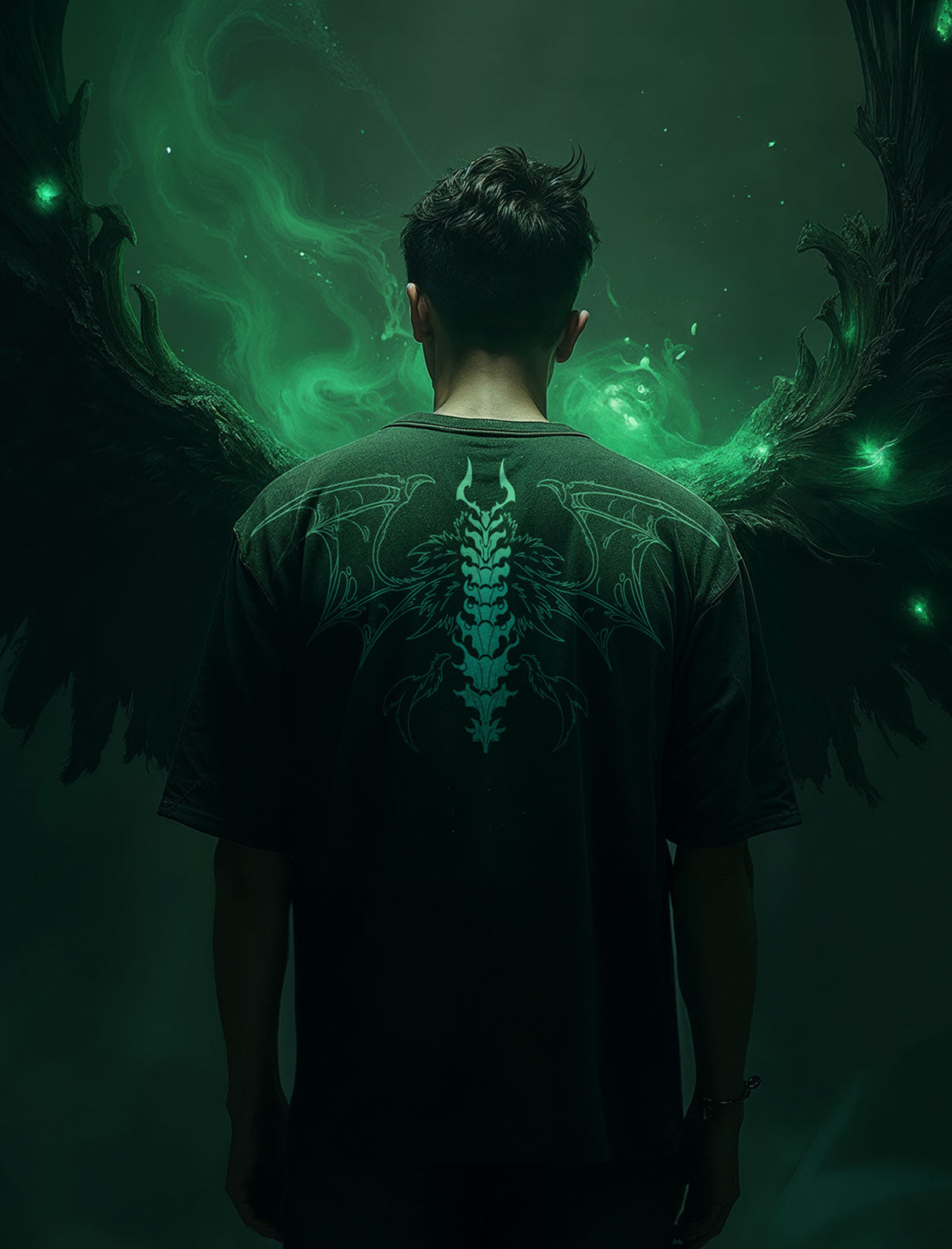 Vintage-T-Shirt „Ulquiorra Fallen Wings“