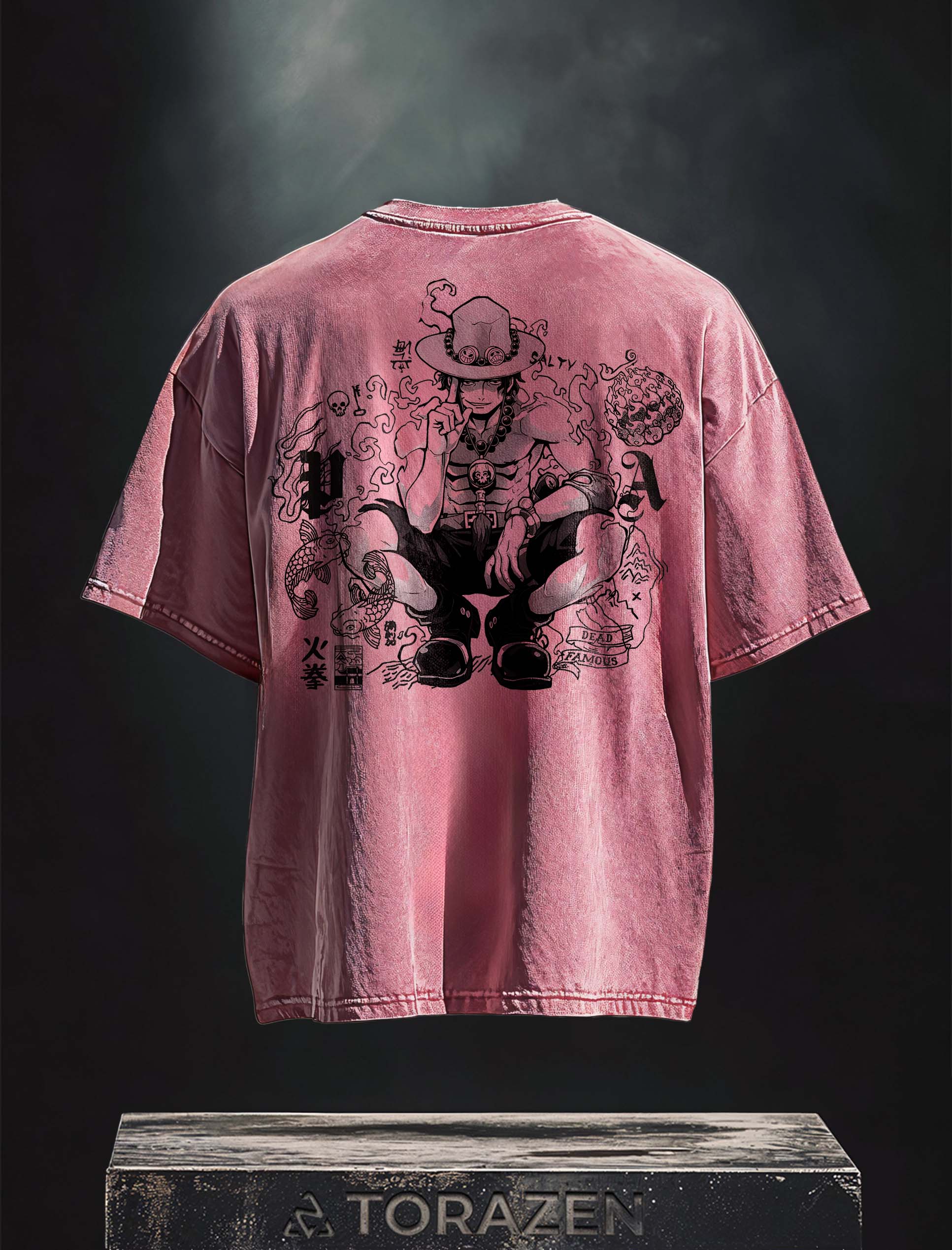 Ace Fire Fist Legacy Vintage-T-Shirt