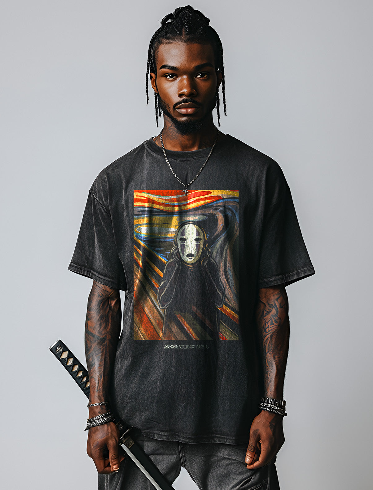 No Face Kaonasi Vintage-T-Shirt