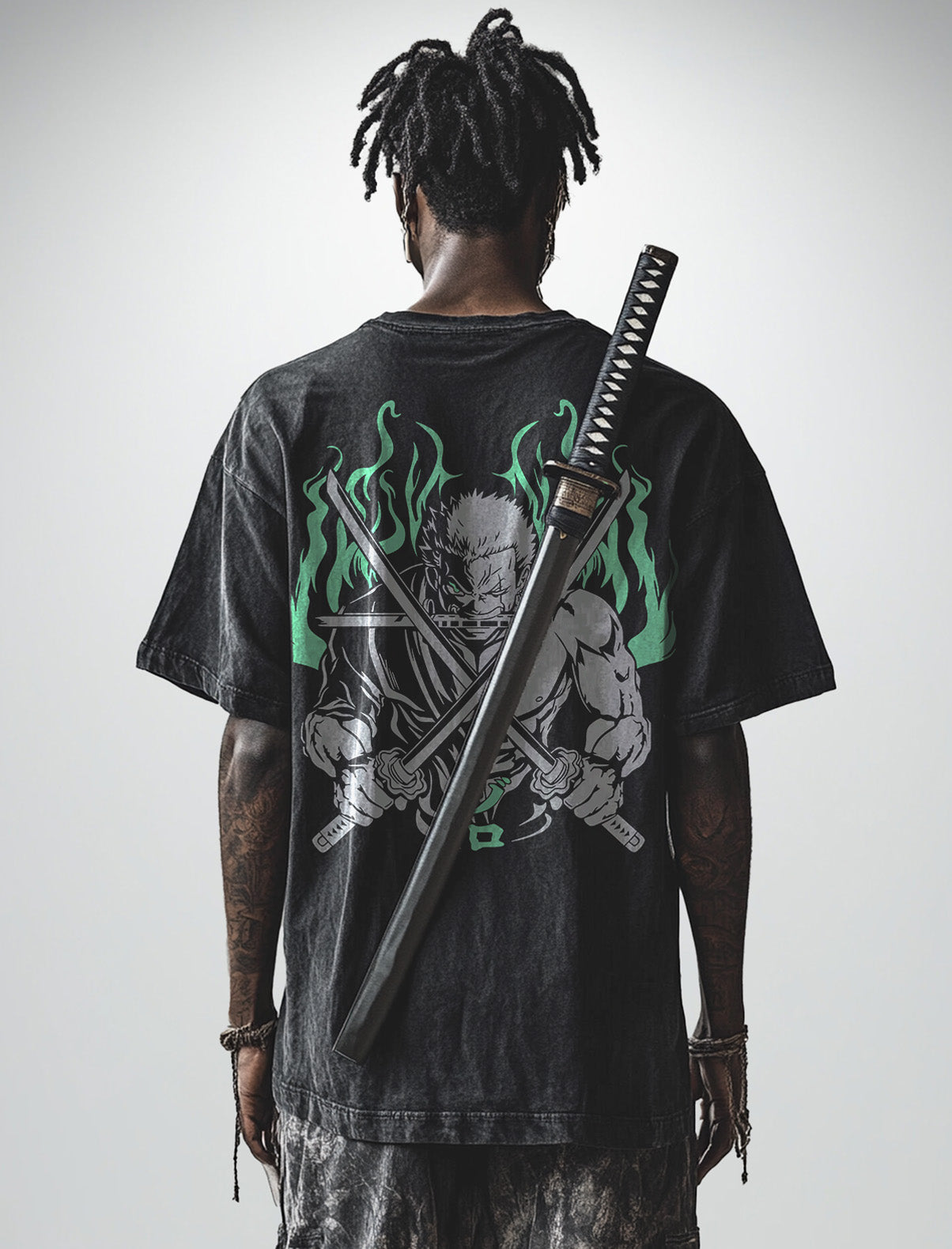 Vintage-T-Shirt „Elite Swordsman Zoro“