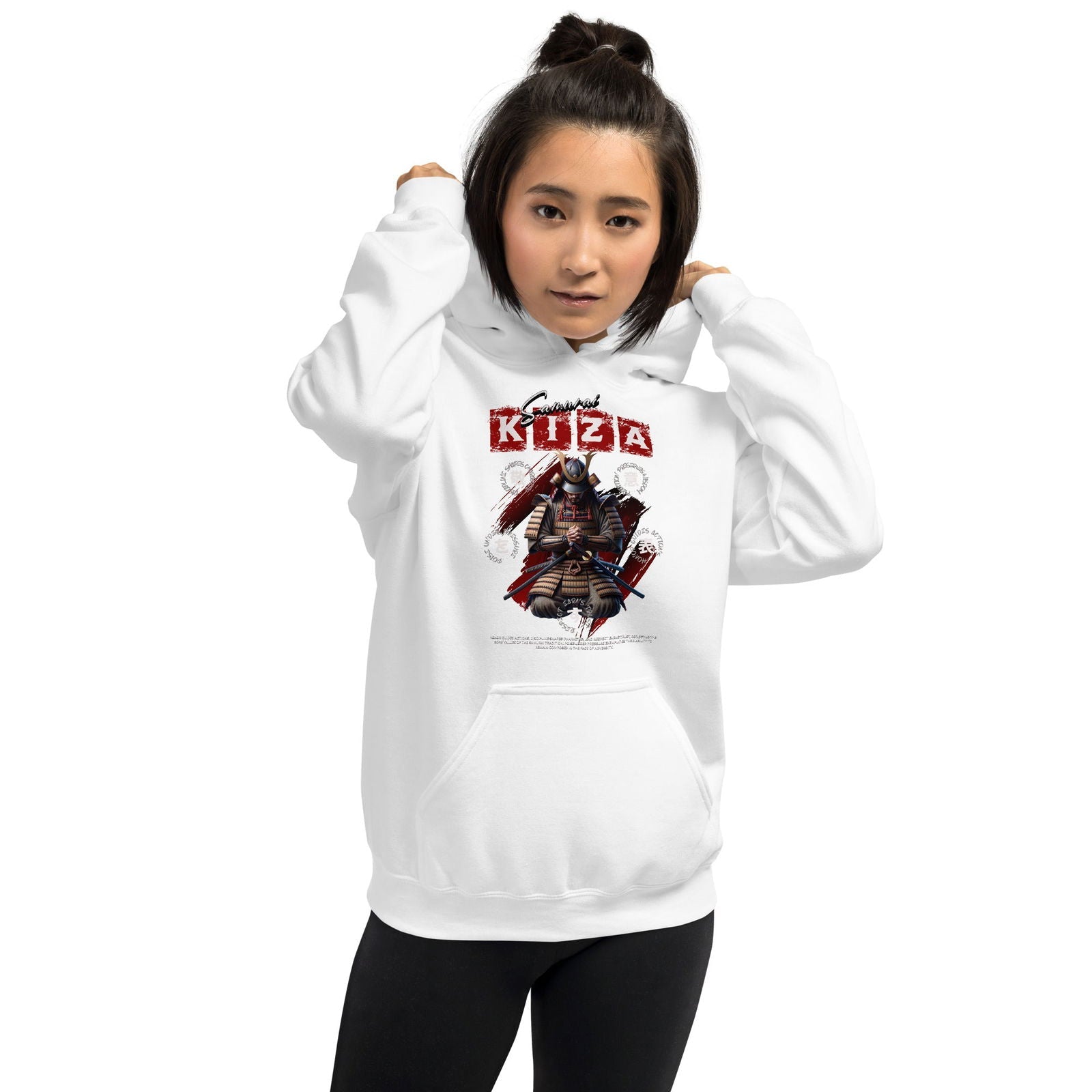 Gym Hoodie - Summer Cotton Blend - Samurai Kiza