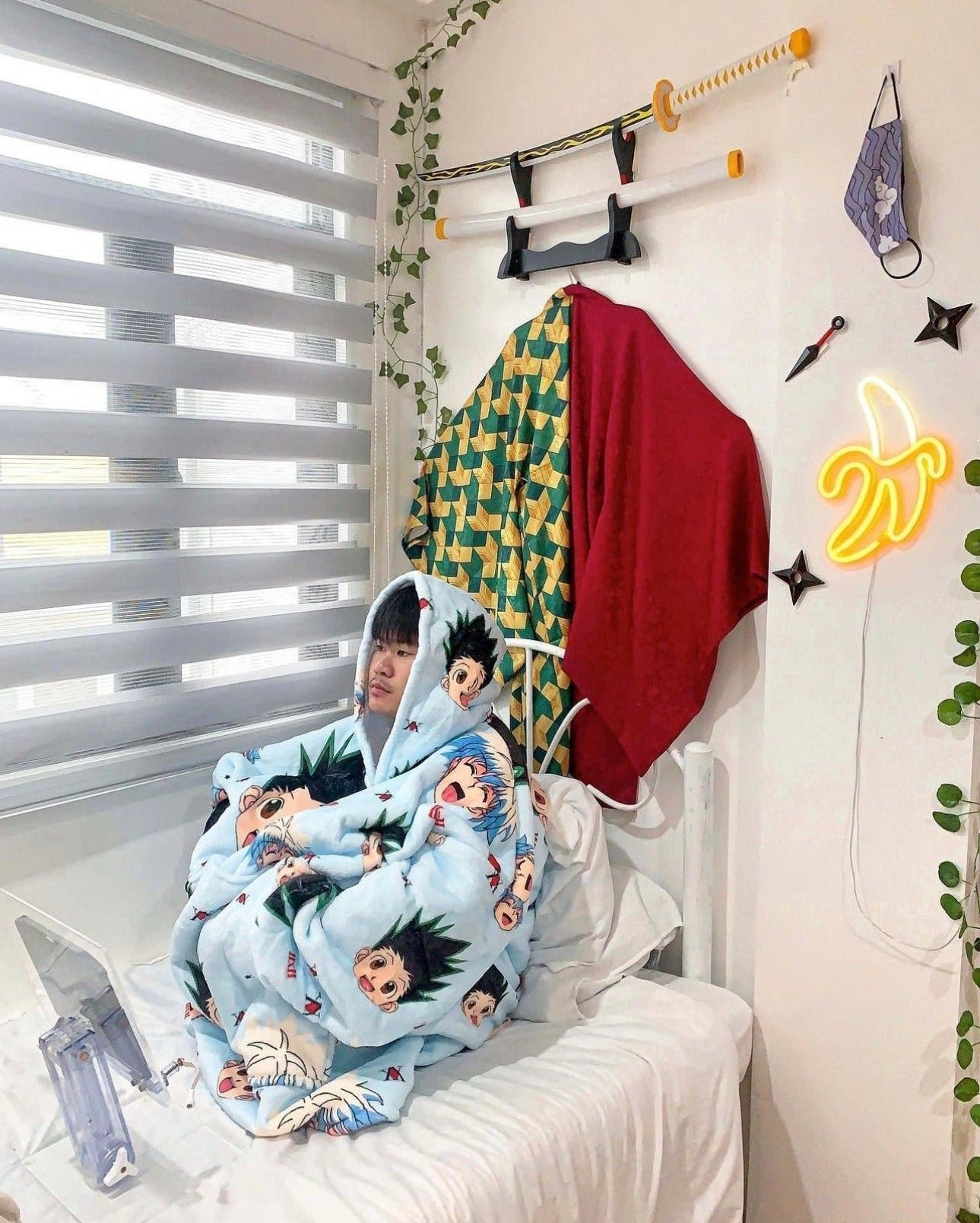 G x K Kuschelpullover mit Decke