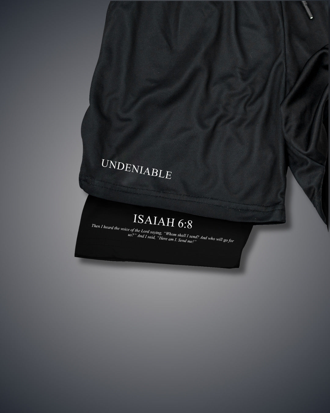 Jesaja 6:8 Engel Performance Shorts
