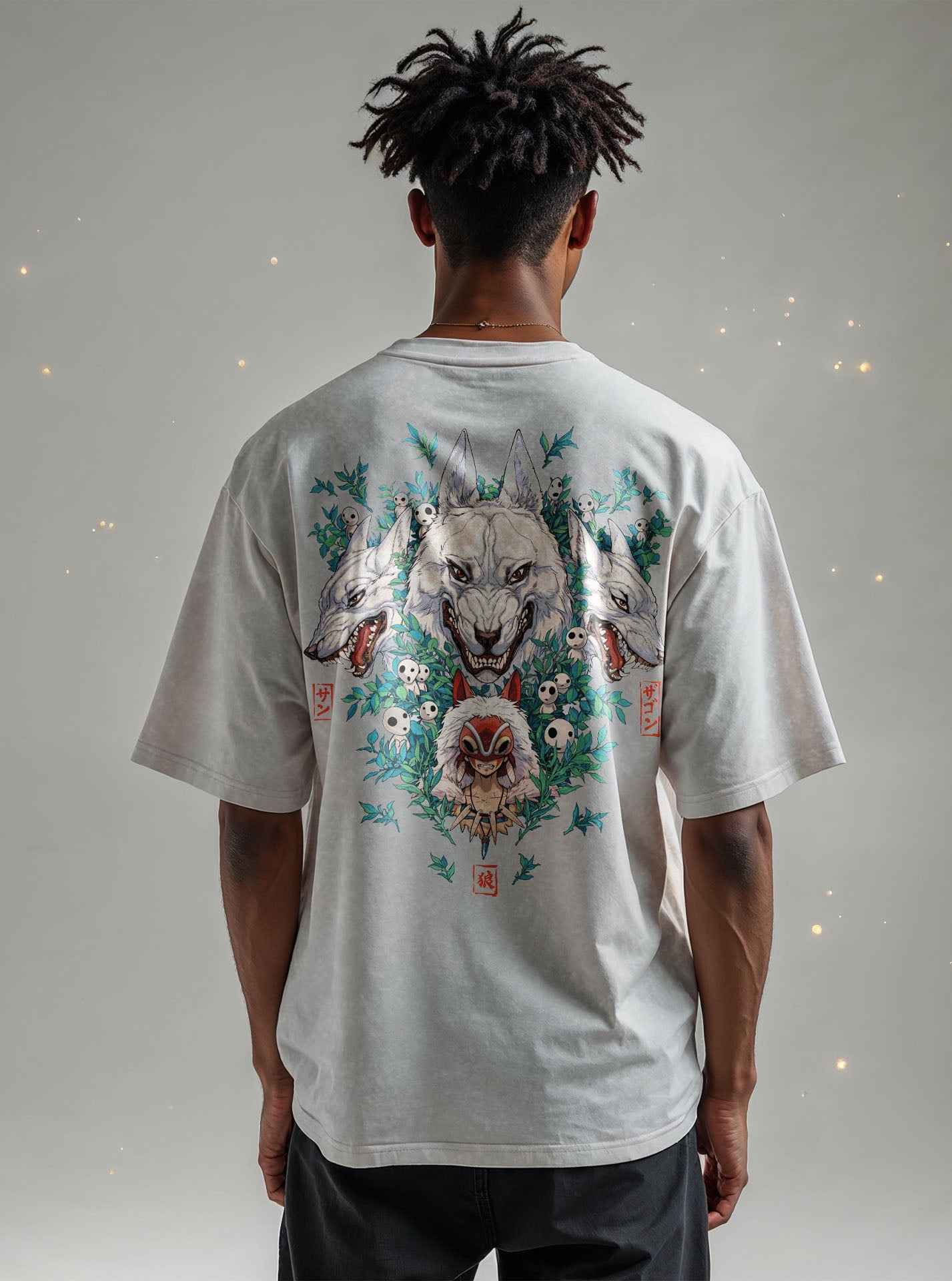 Vintage-T-Shirt „Mononoke Spirit of the Forest“