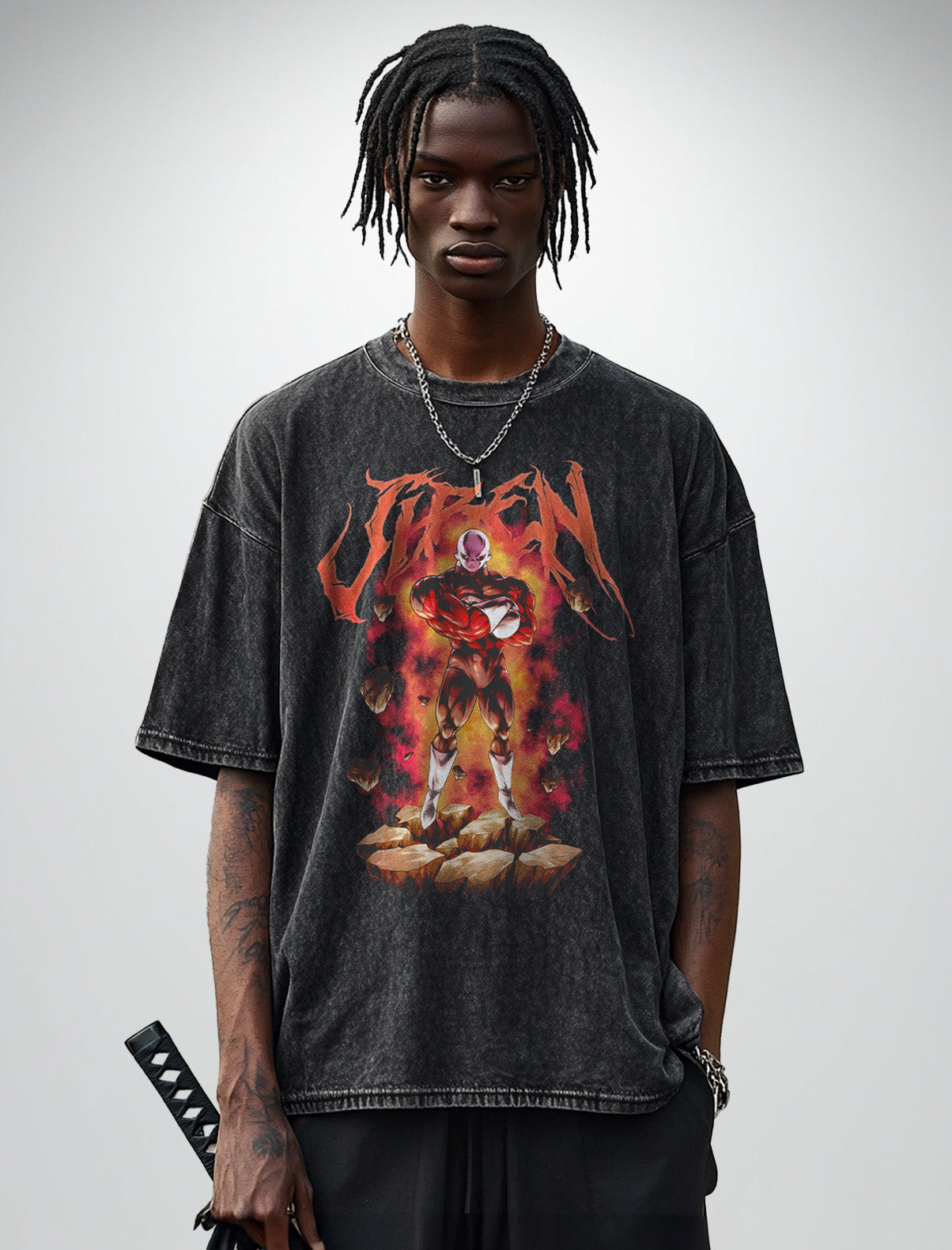 Vintage-T-Shirt „Jiren“