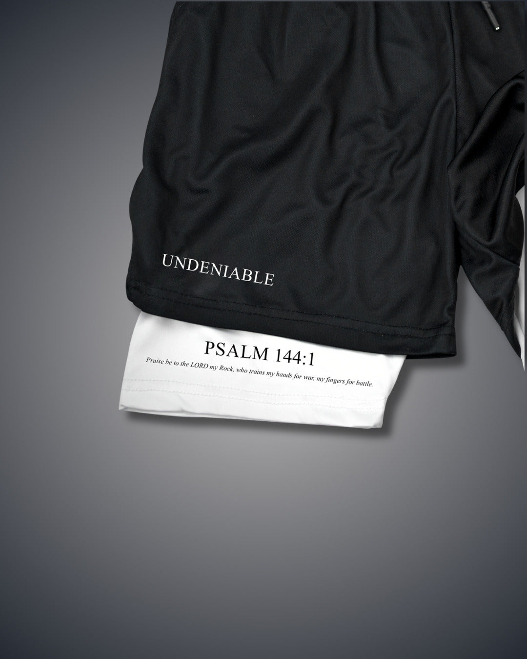 Psalm 144:1 Krieger Performance Shorts