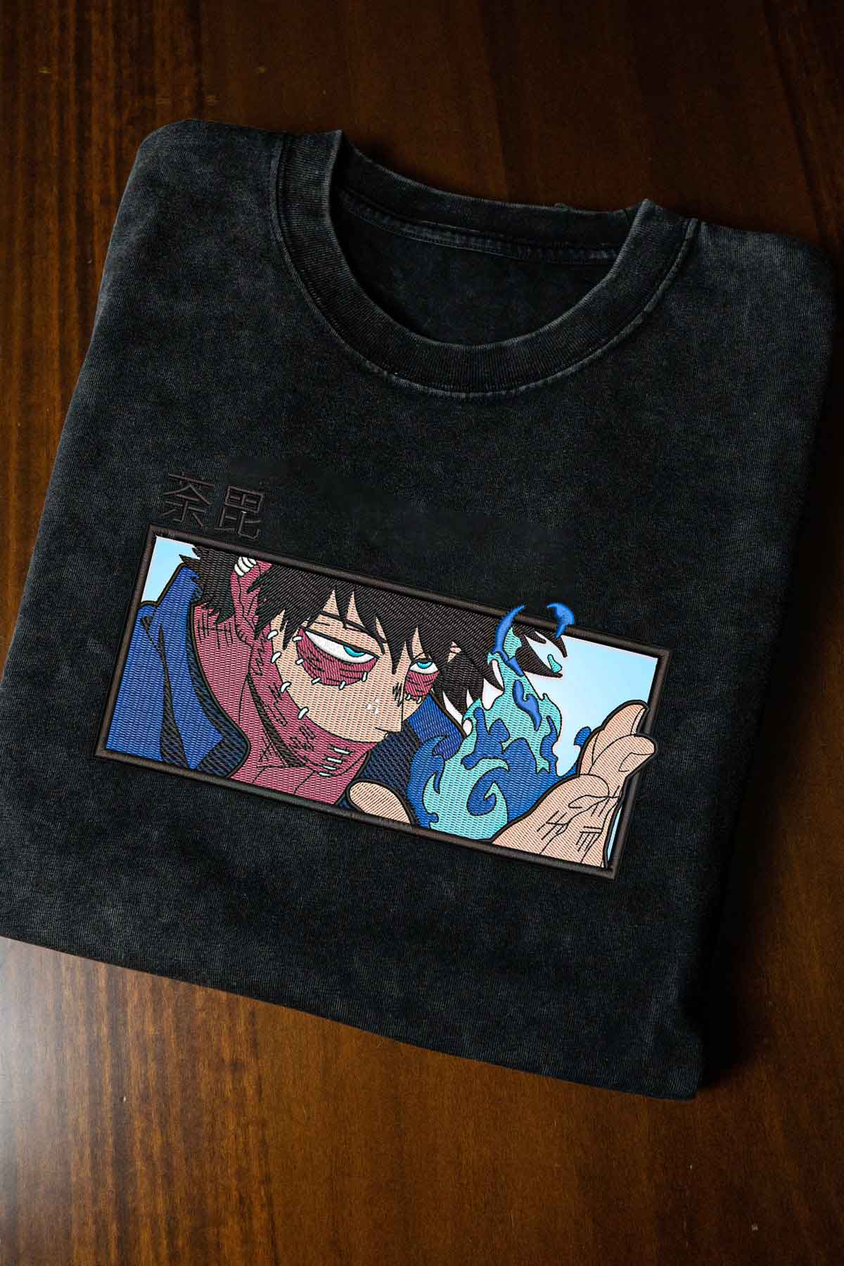 Dabi Stickerei-T-Shirt