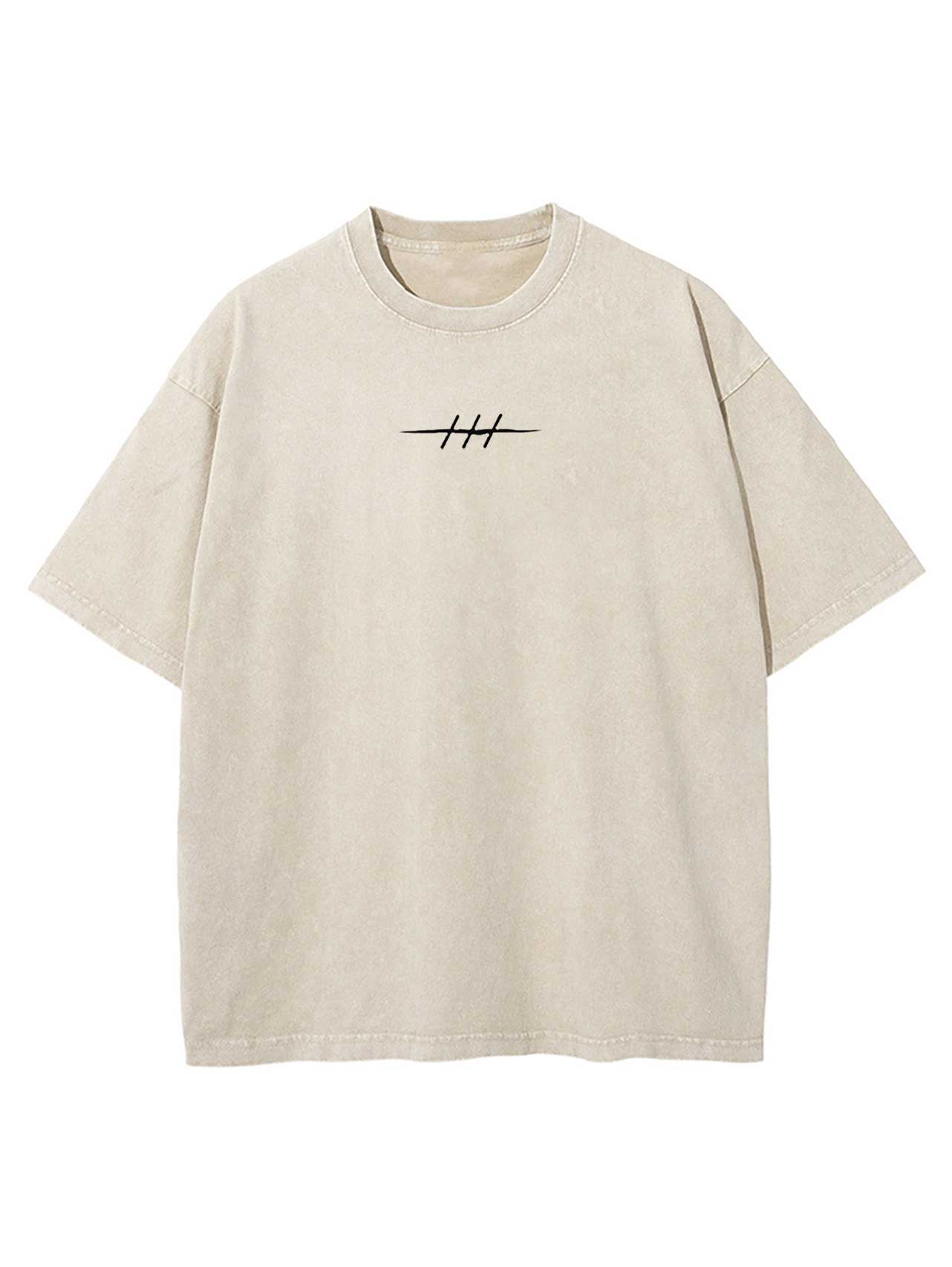 2-seitiges Vintage-T-Shirt „Tensei“