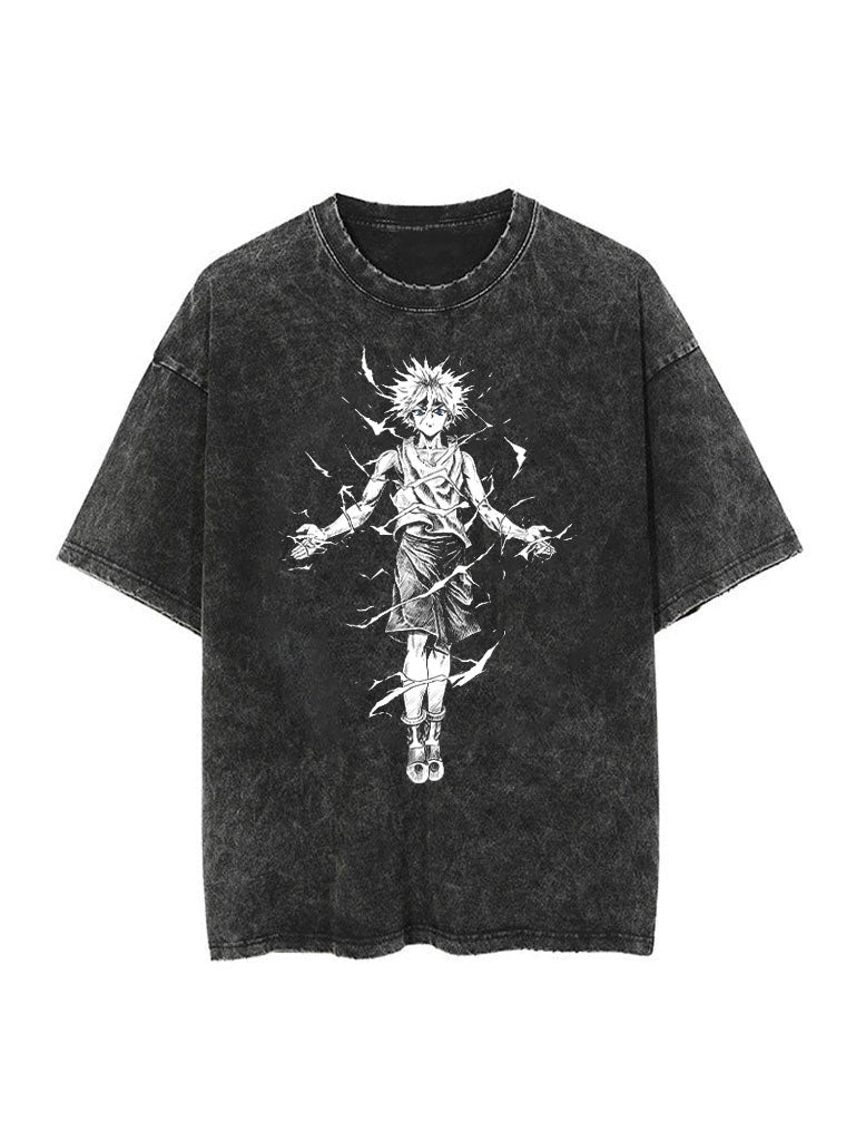 Killua Hunter Vintage-T-Shirt