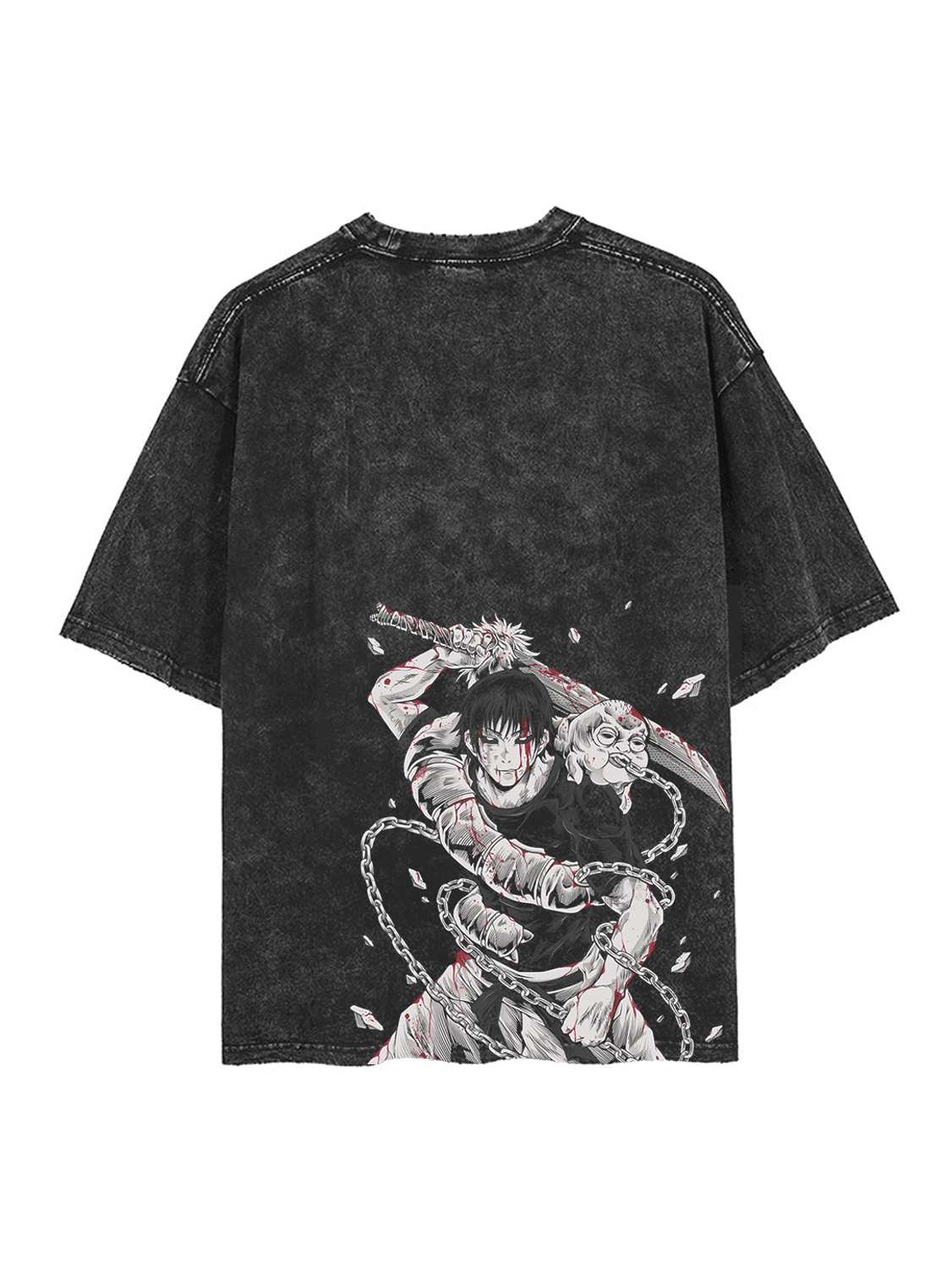 Divine Border Toji 2-seitiges Vintage-T-Shirt