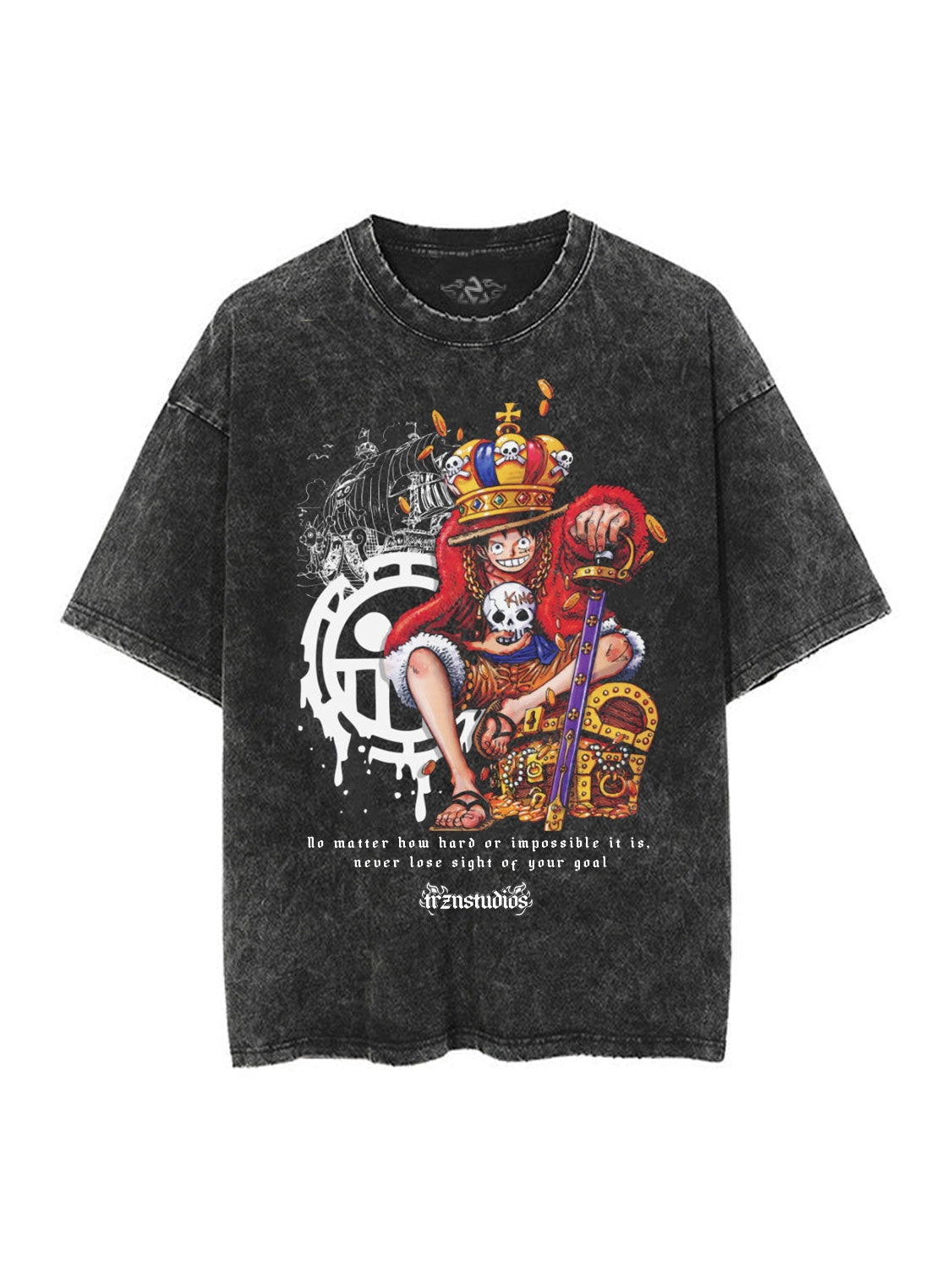 Luffy 'Treasure' Vintage-T-Shirt