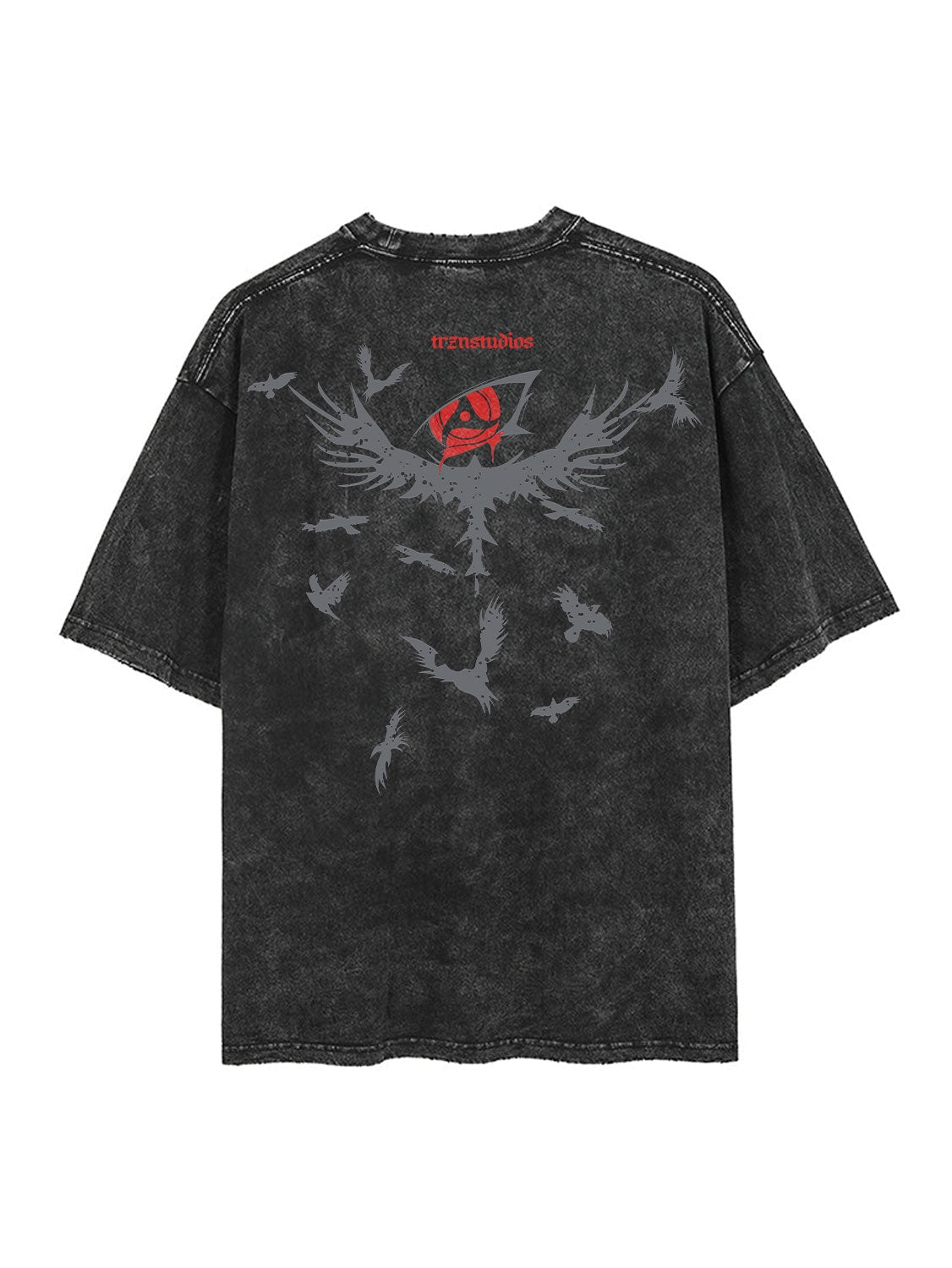 Mangekyo Prowess 2-seitiges Vintage-T-Shirt